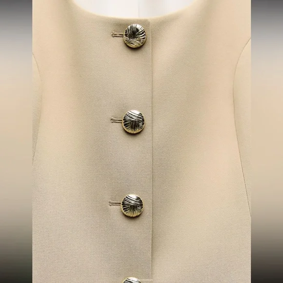 Zara NWT Beige Women's Suit Set - Picture 8 of 11